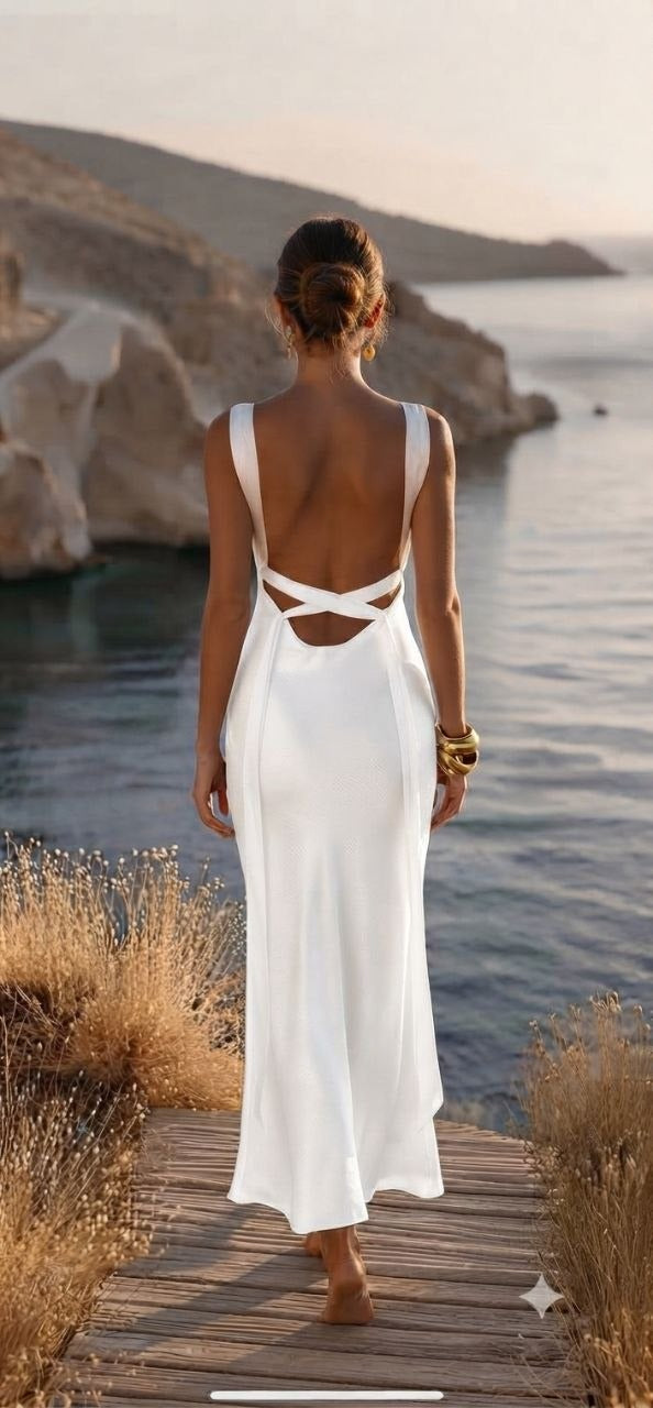 Satin Slip Dress